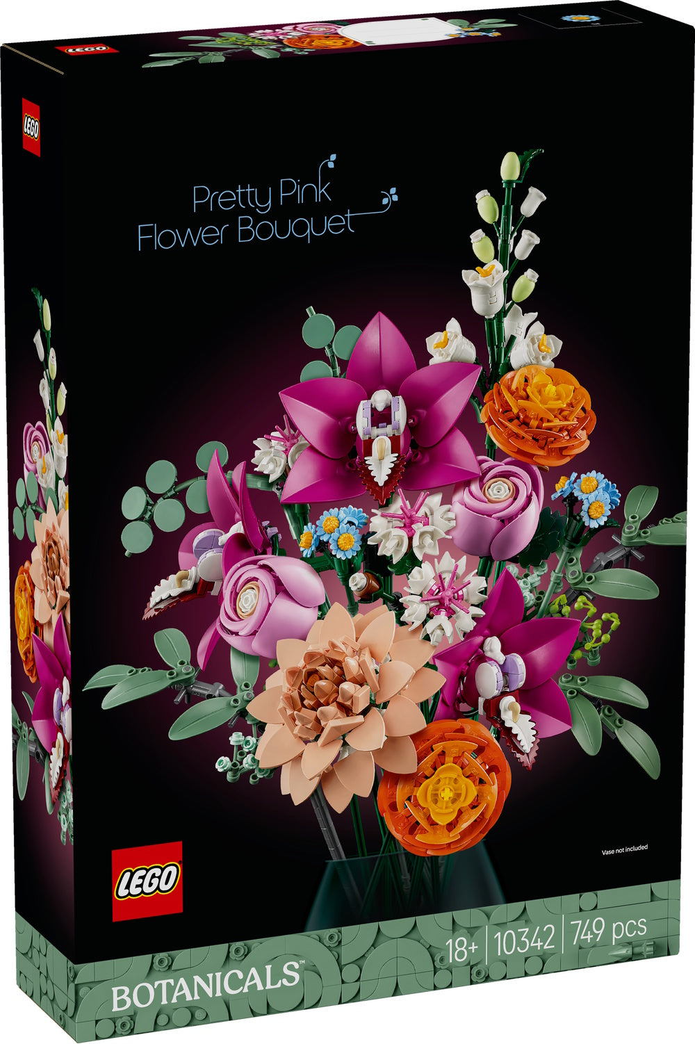 LEGO® - Botanicals - 10342 - Pretty Pink Flower Bouquet