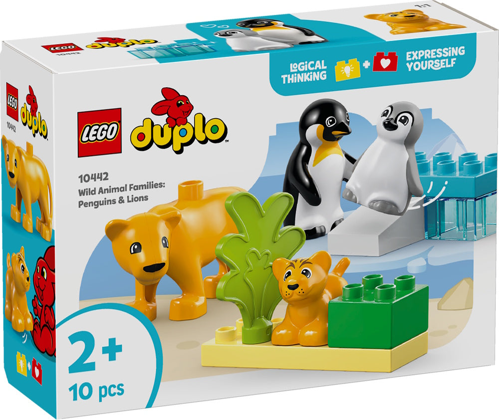 LEGO® - Duplo - 10442 - Wild Animal Families: Penguins & Lions