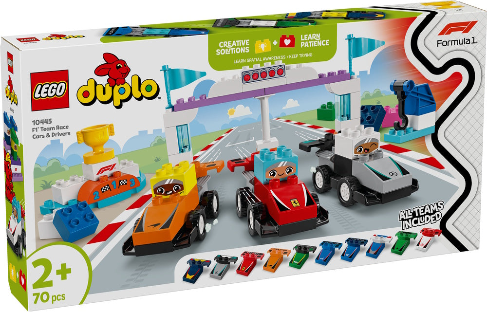 LEGO® - Duplo - 10445 - F1® Team Race Cars & Drivers