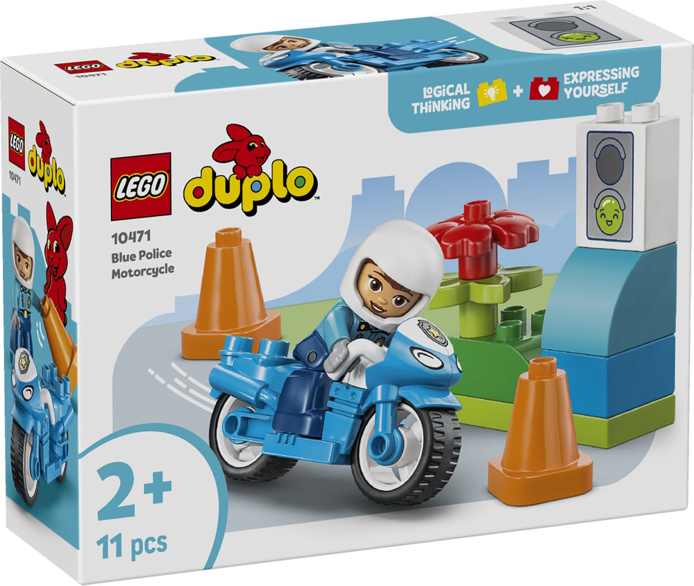 LEGO® - Duplo - 10471 - Blue Police Motorcycle