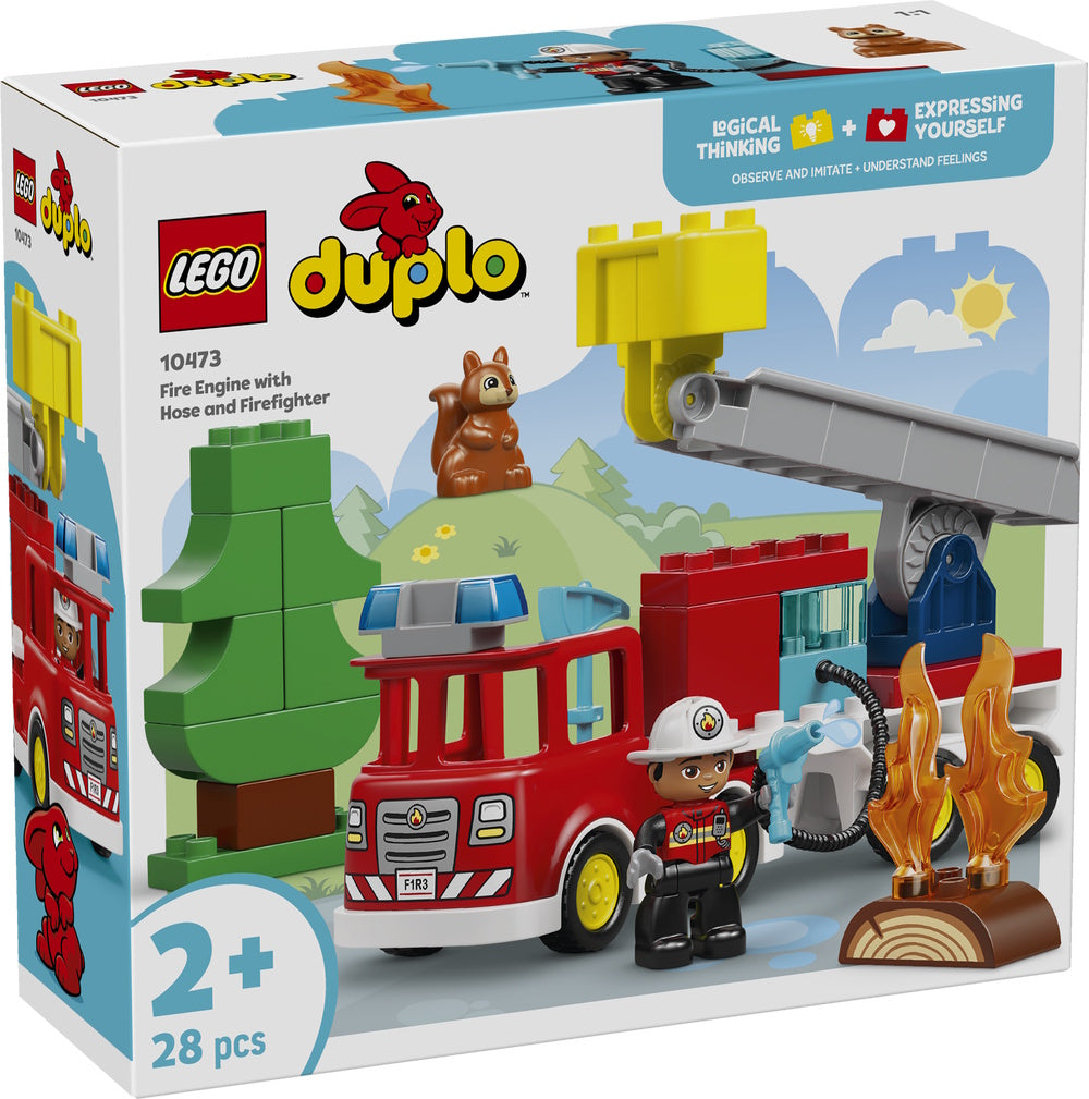 LEGO® - Duplo - 10473 - Fire Truck with Hose and Firefighter