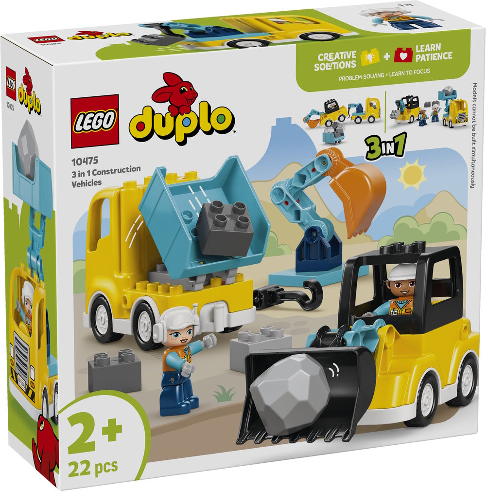LEGO® - Duplo - 10475 - 3 in 1 Construction Vehicles