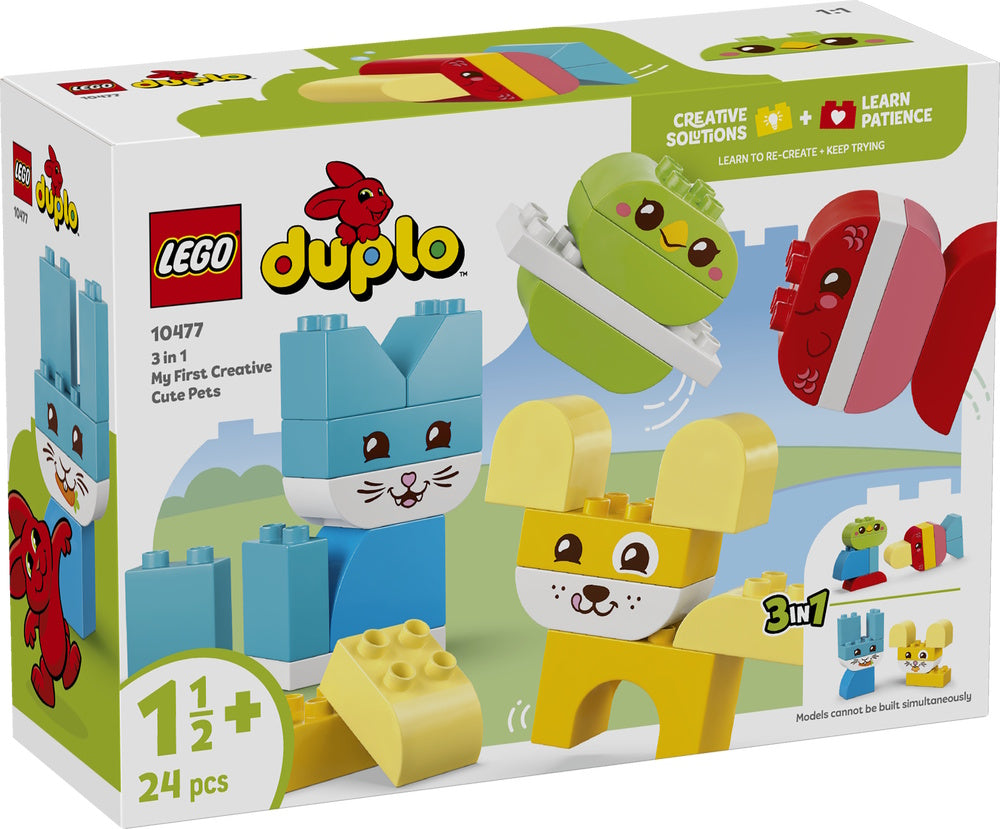 LEGO® - Duplo - 10477 - 3 in 1 Creative Cute Pets