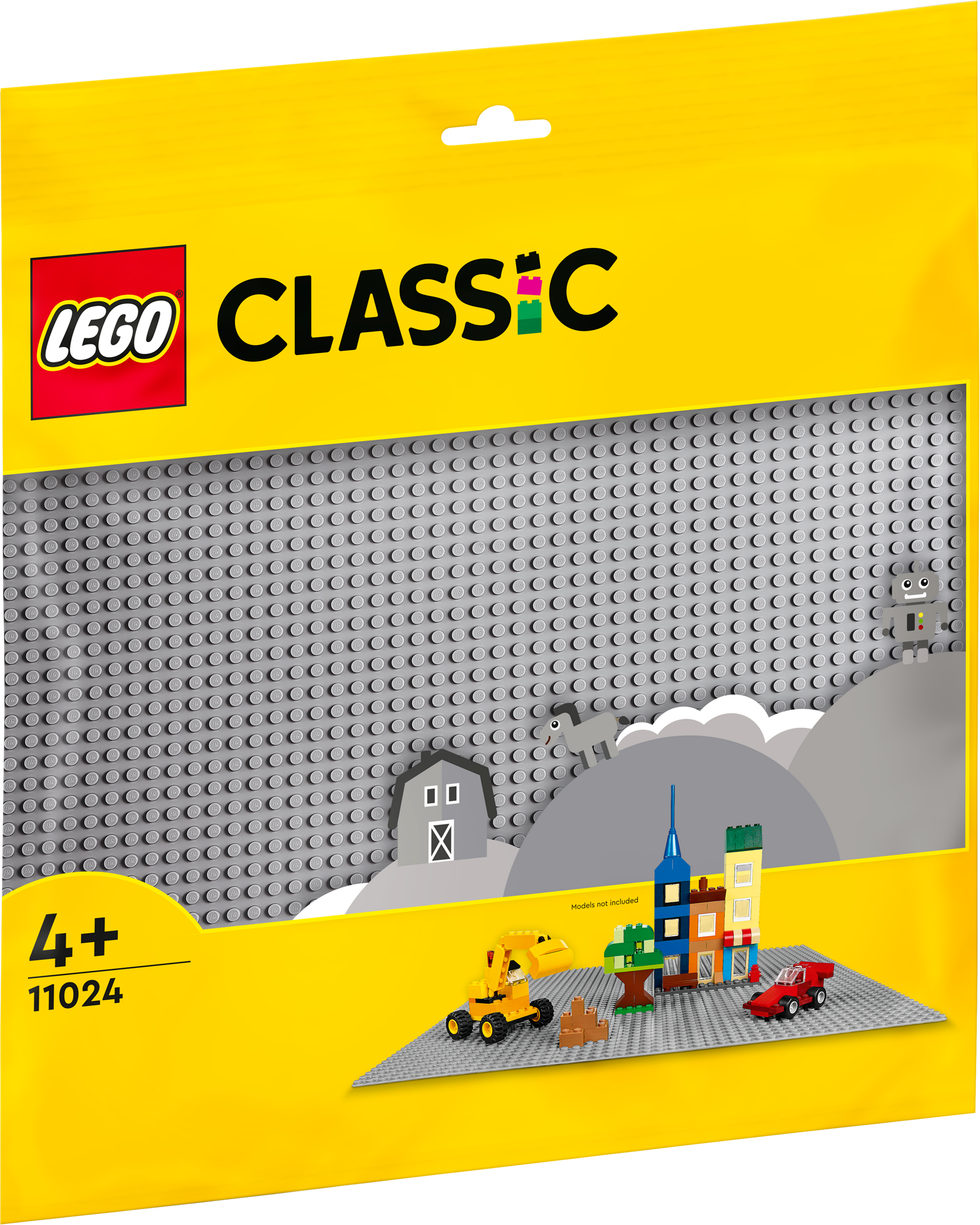 LEGO® - Classic - 11024 - Graue Bauplatte