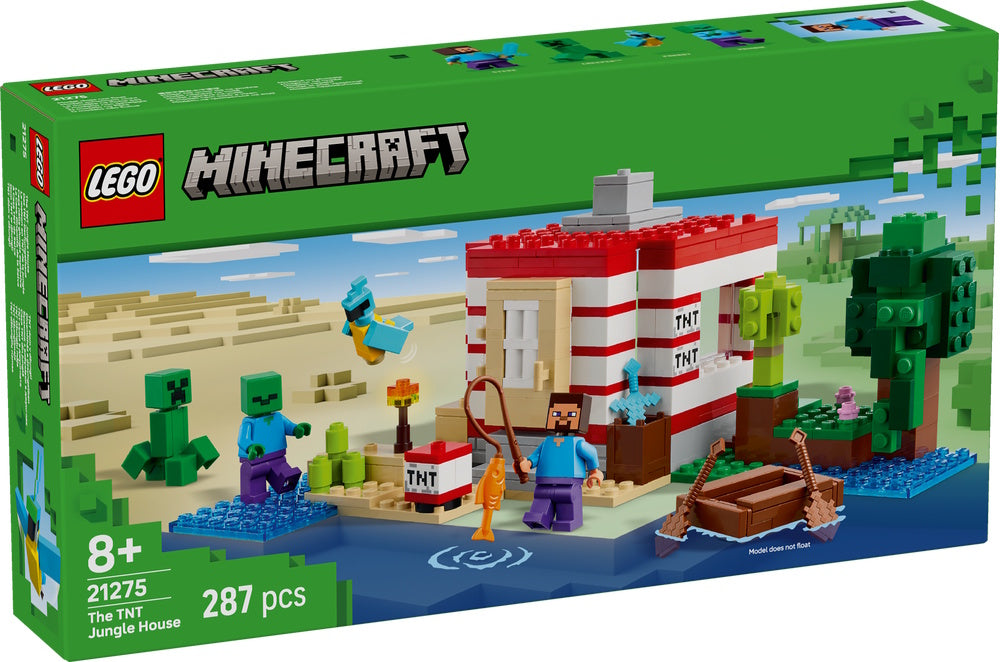 LEGO® - Minecraft - 21275 - The TNT Jungle House