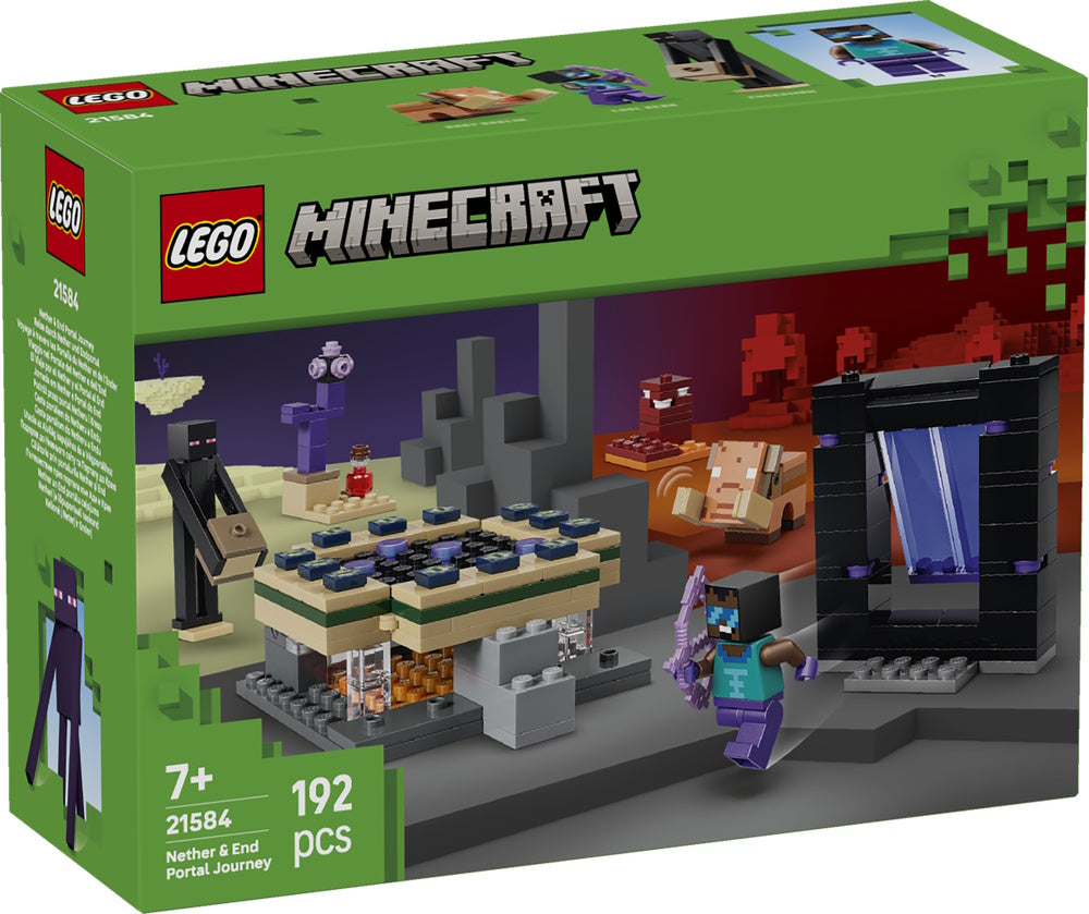 LEGO® - Minecraft - 21584 - Nether & End Portal Journey