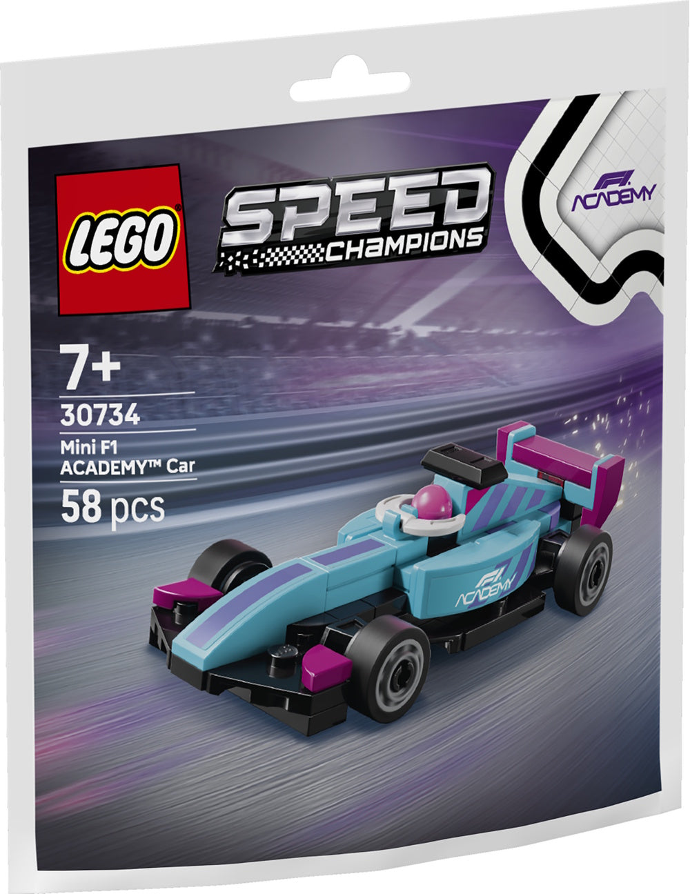 LEGO® - Speed Champions - 30734 - F1 ACADEMY™ Mini-Auto