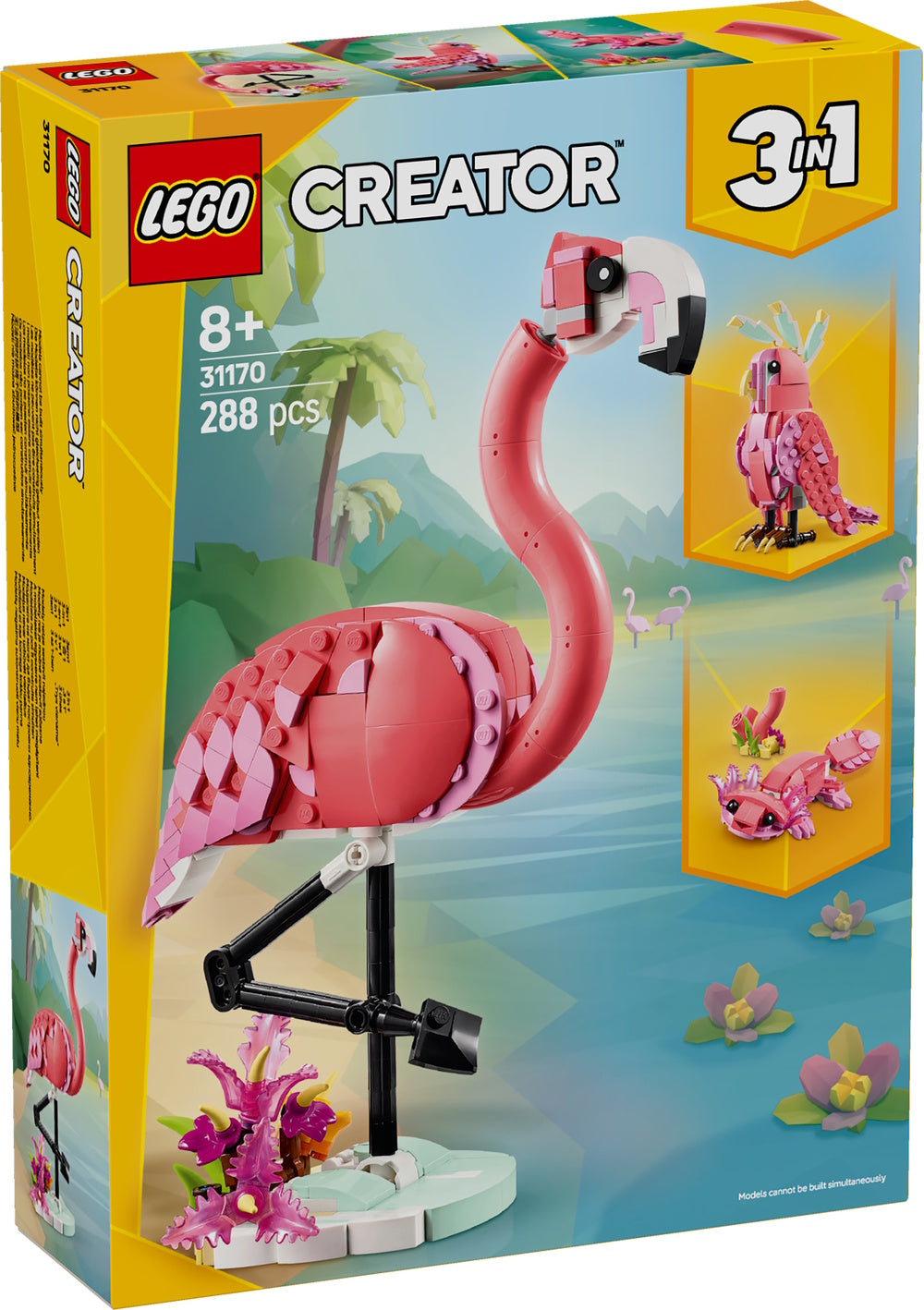 LEGO® - Creator - 31170 - Wilde Tiere: Rosa Flamingo