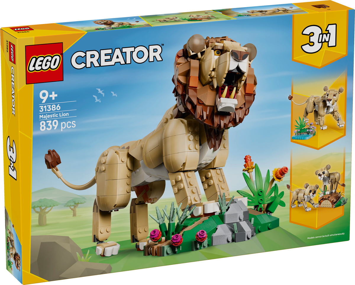 LEGO® - Creator - 31386 - Wilde Tiere: Majestätischer Löwe