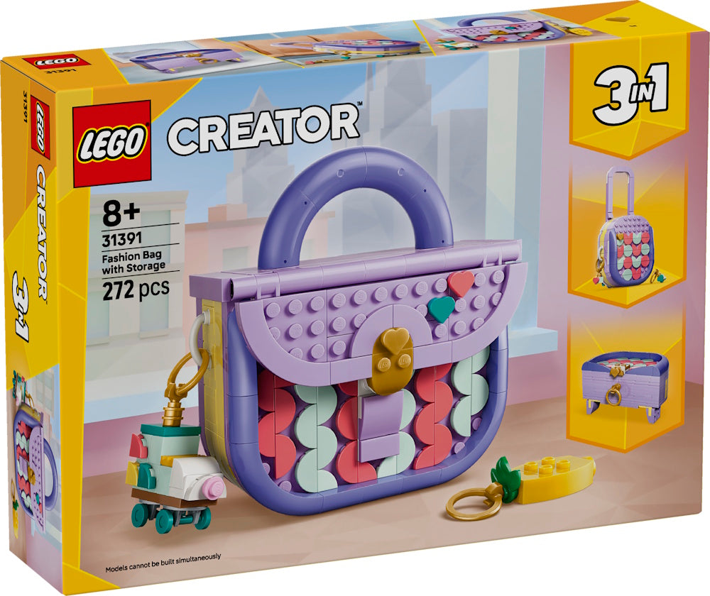 LEGO® - Creator - 31391 - Modische Tasche mit Staufach