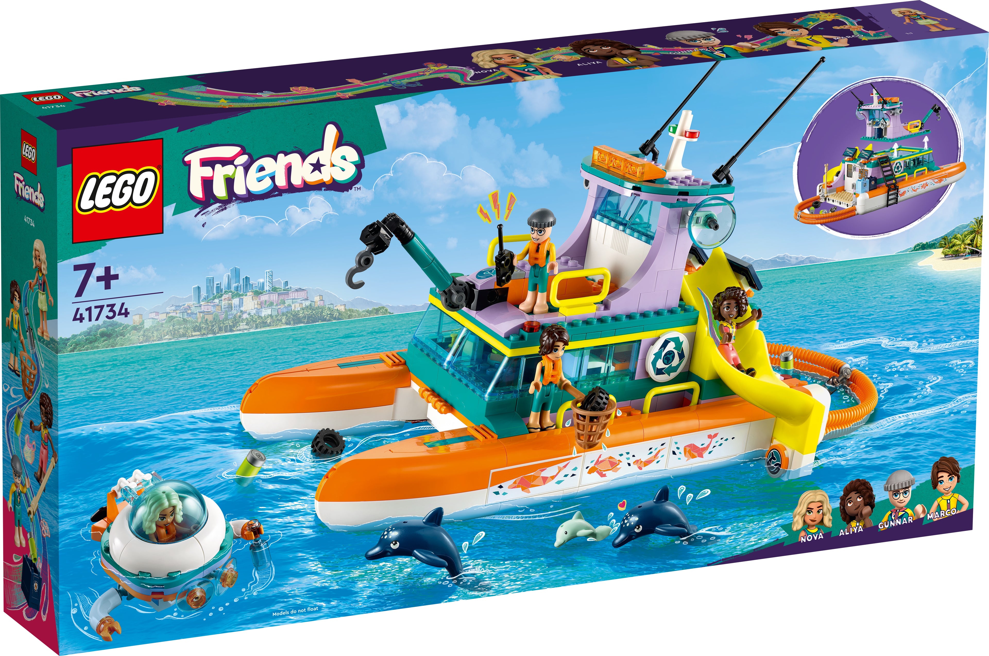 LEGO® - Friends - 41734 - Sea Rescue Boat