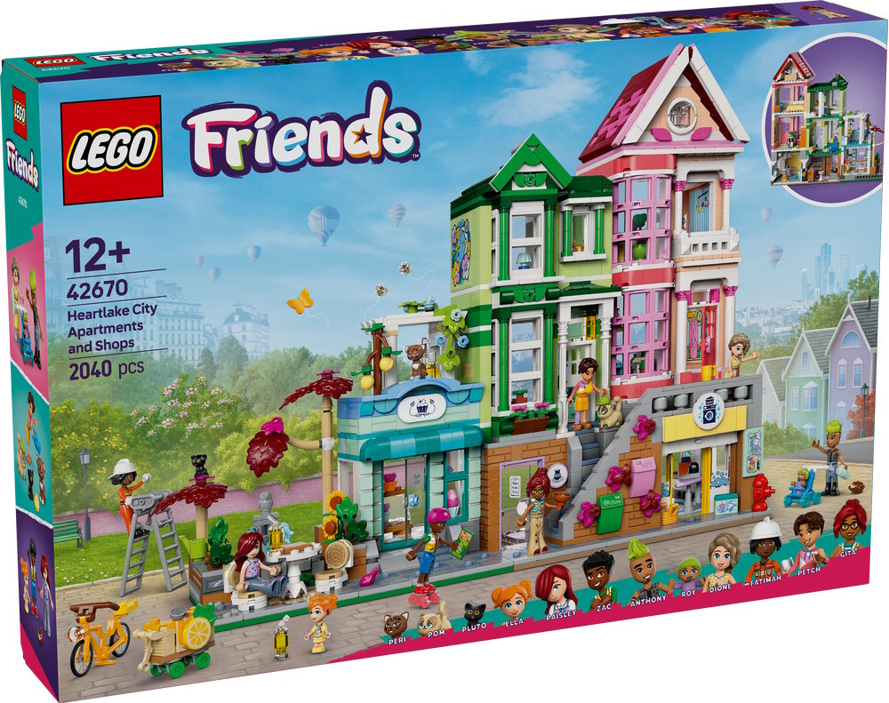 LEGO® - Friends - 42670 - Heartlake City Wohn- und Einkaufsstraße