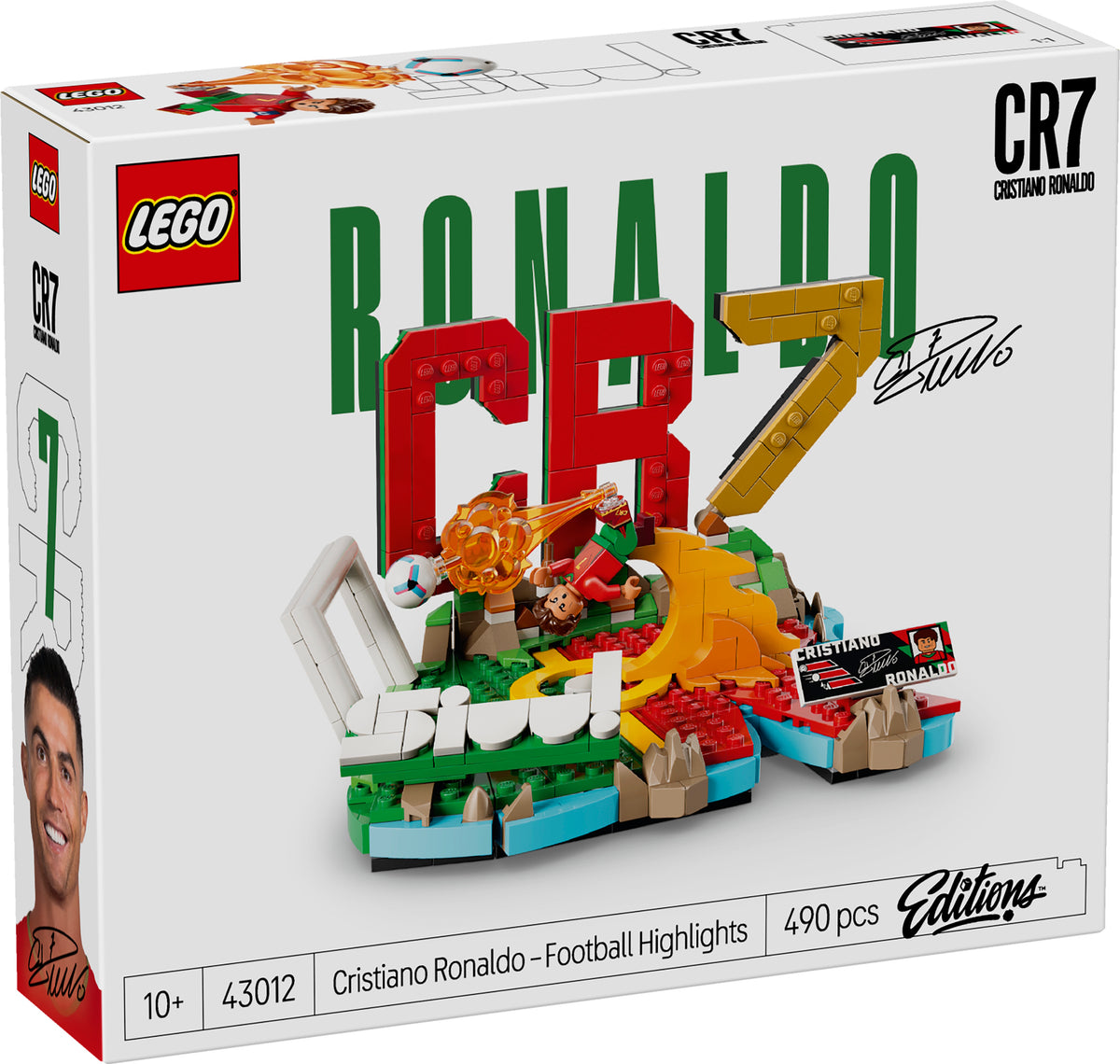 LEGO® - Editions - 43012 - Cristiano Ronaldo – Fußball-Highlights