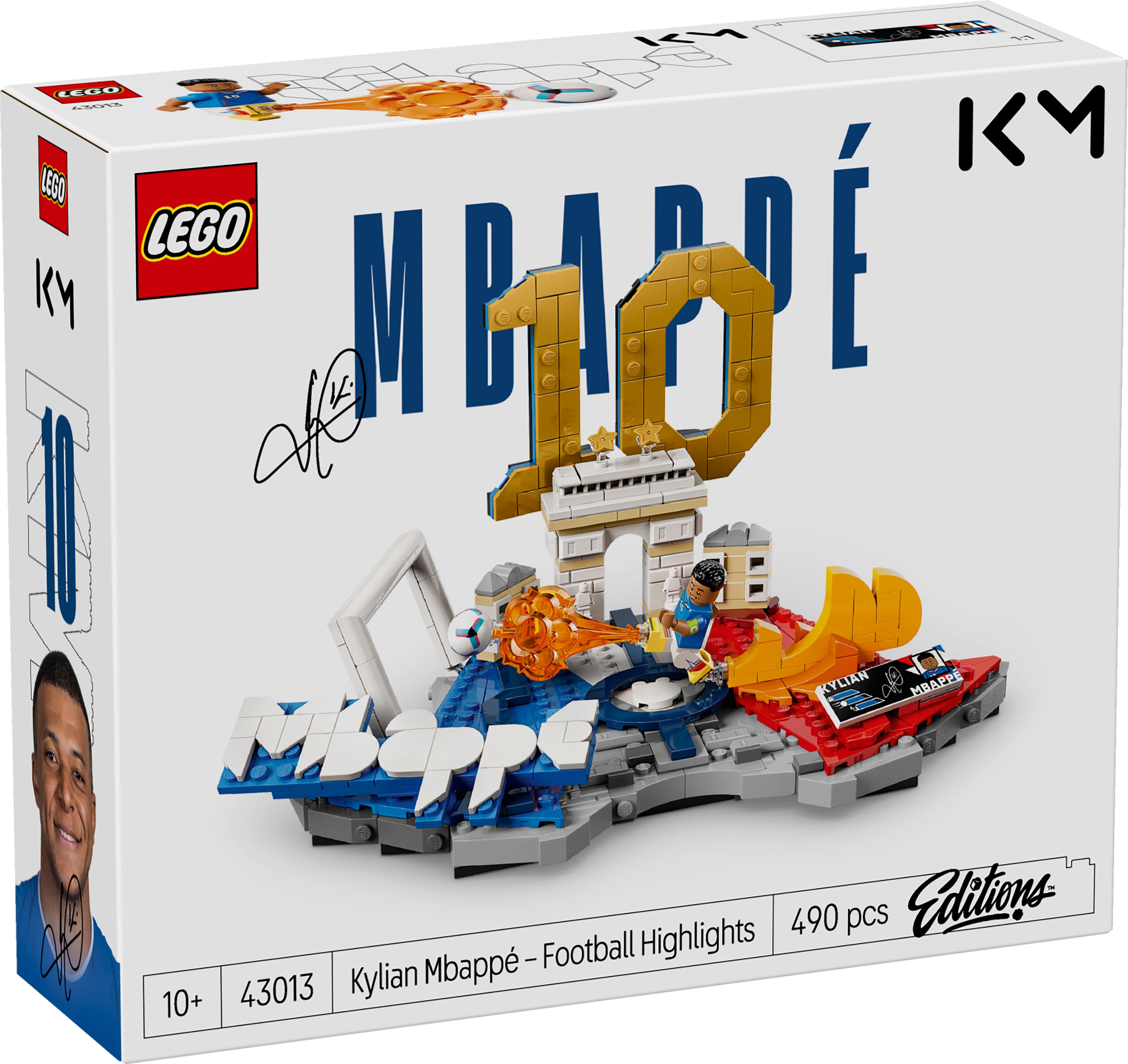 LEGO® - Editions - 43013 - Kylian Mbappé – Soccer Highlights