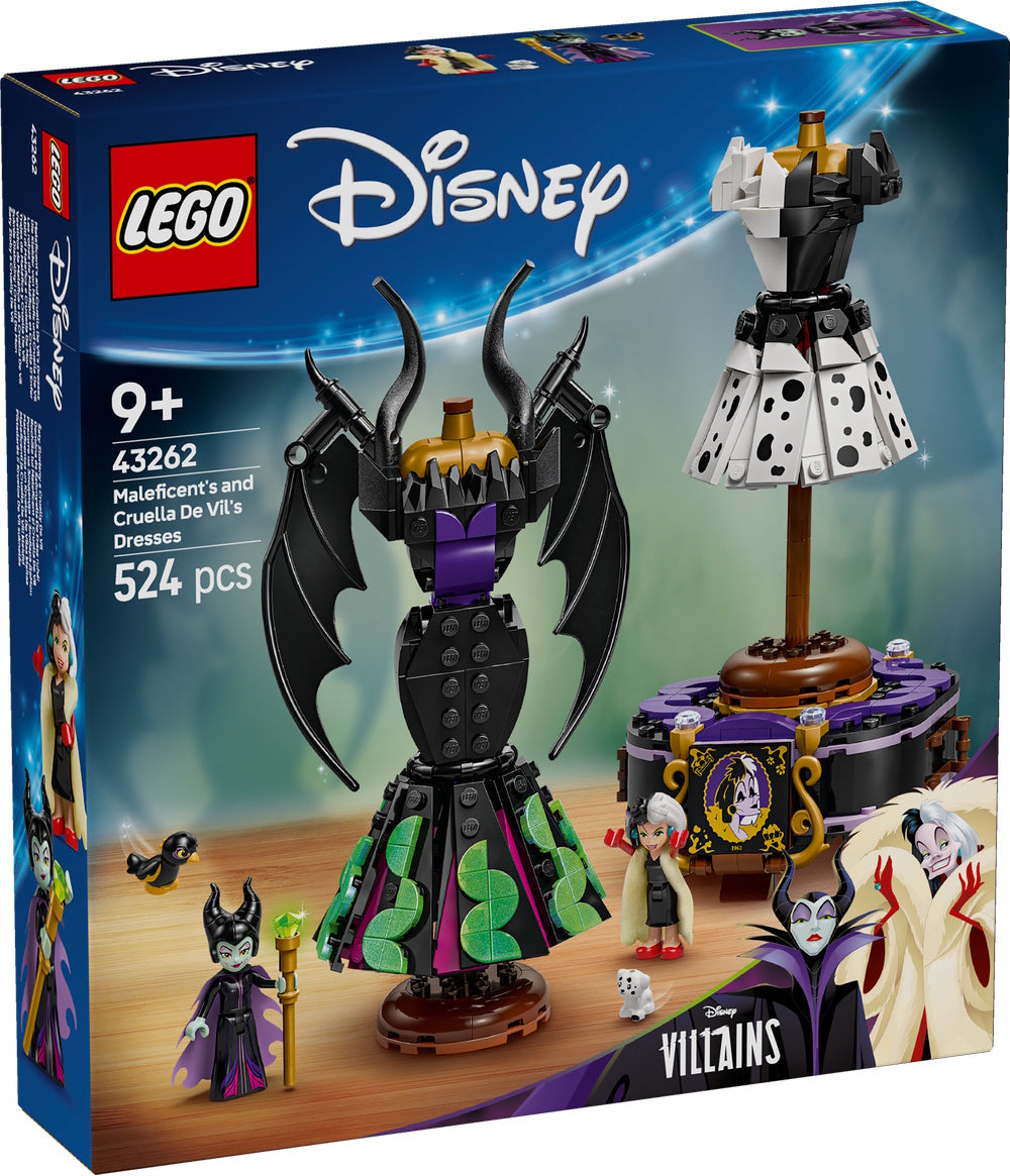 LEGO® - Disney Princess - 43262 - Maleficent's and Cruella De Vil's Dresses