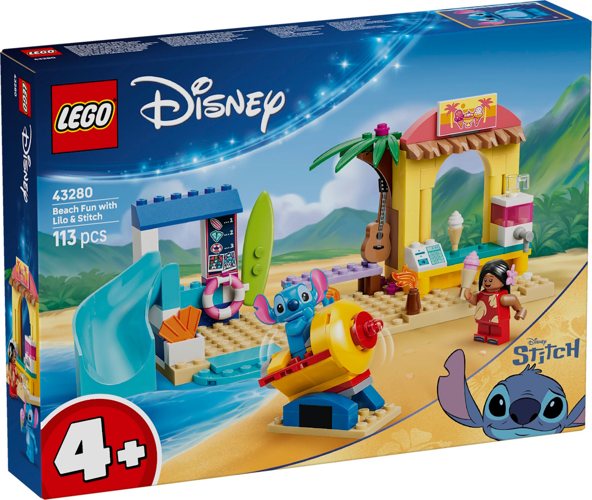 LEGO® - Disney - 43280 - Beach Fun with Lilo & Stitch