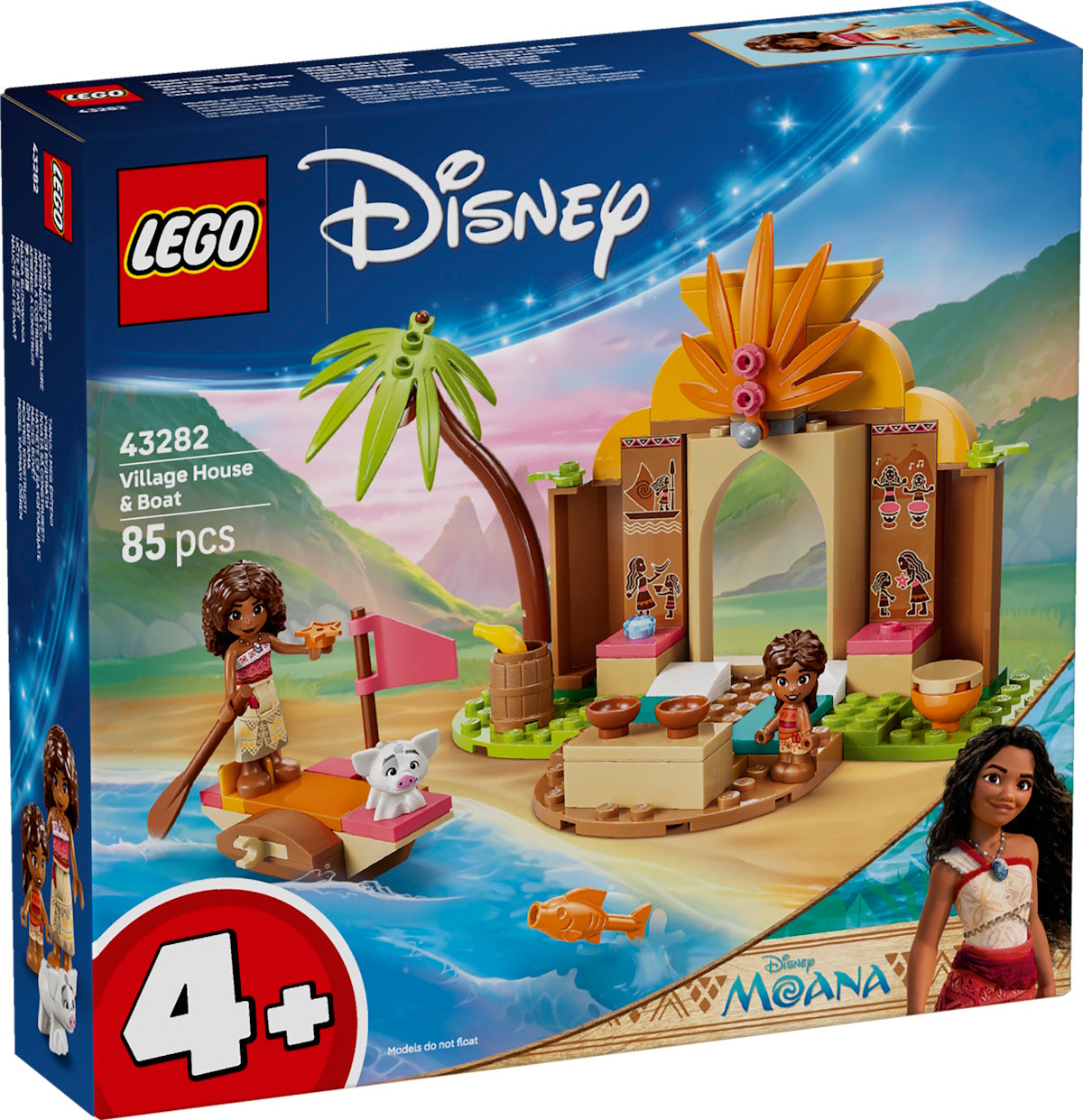 LEGO® - Disney Princess - 43282 - Village House & Boat