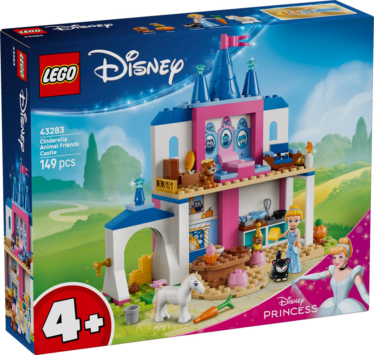LEGO® - Disney Princess - 43283 - Cinderellas Tierpalast
