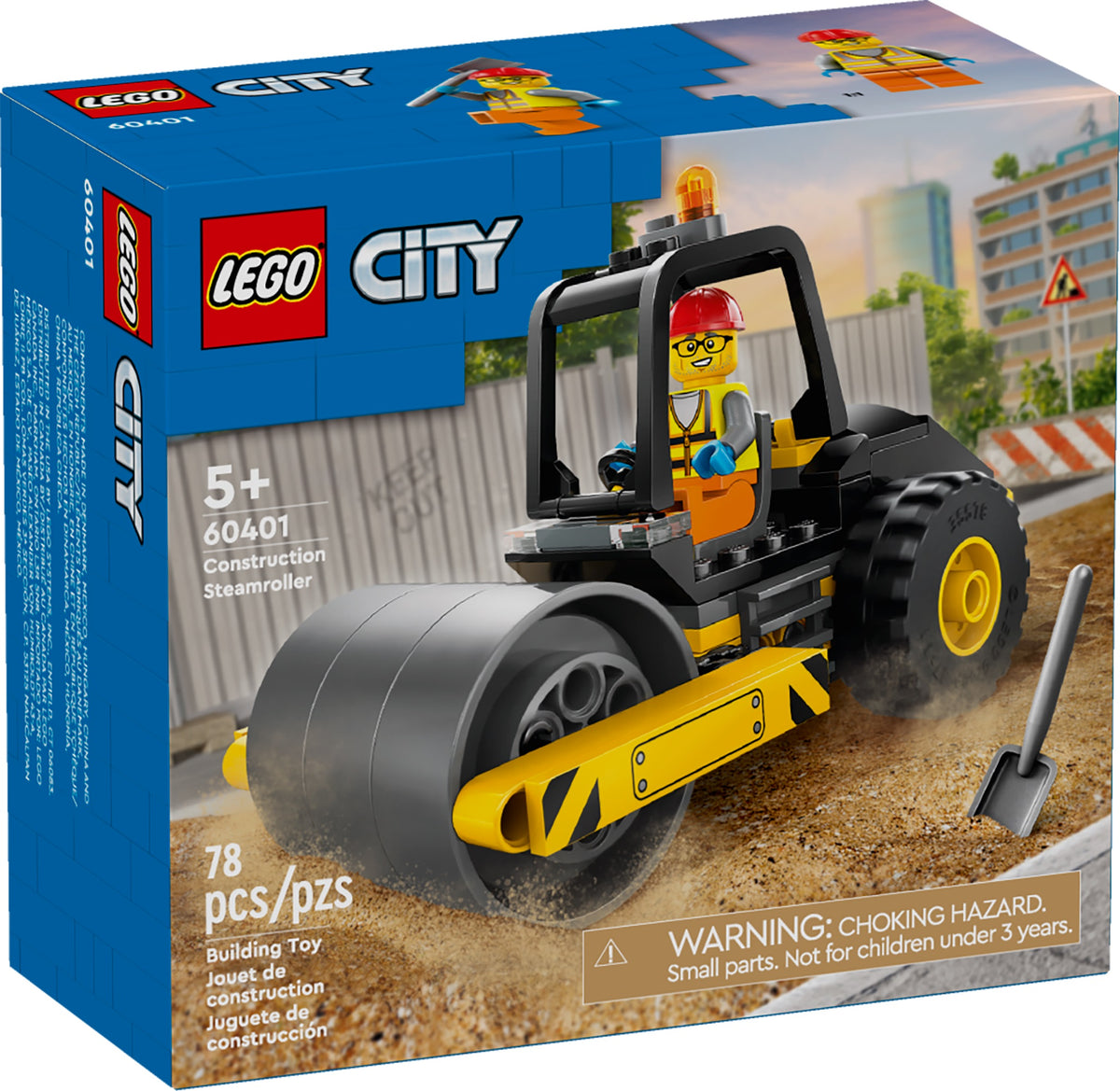 LEGO® - City - 60401 - Construction Steamroller