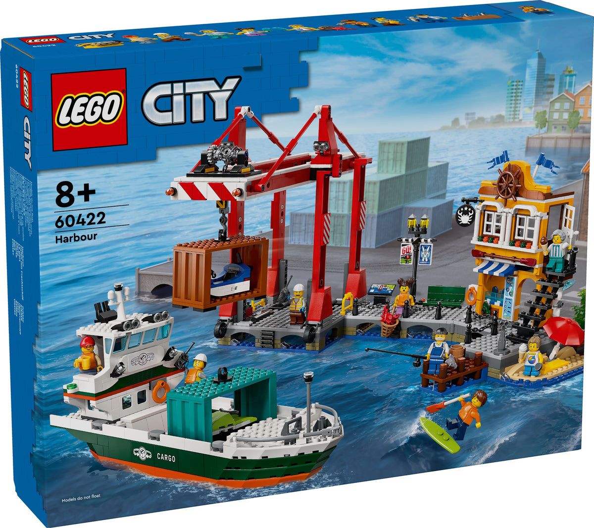 LEGO® - City - 60422 - Seaside Harbor with Cargo Ship