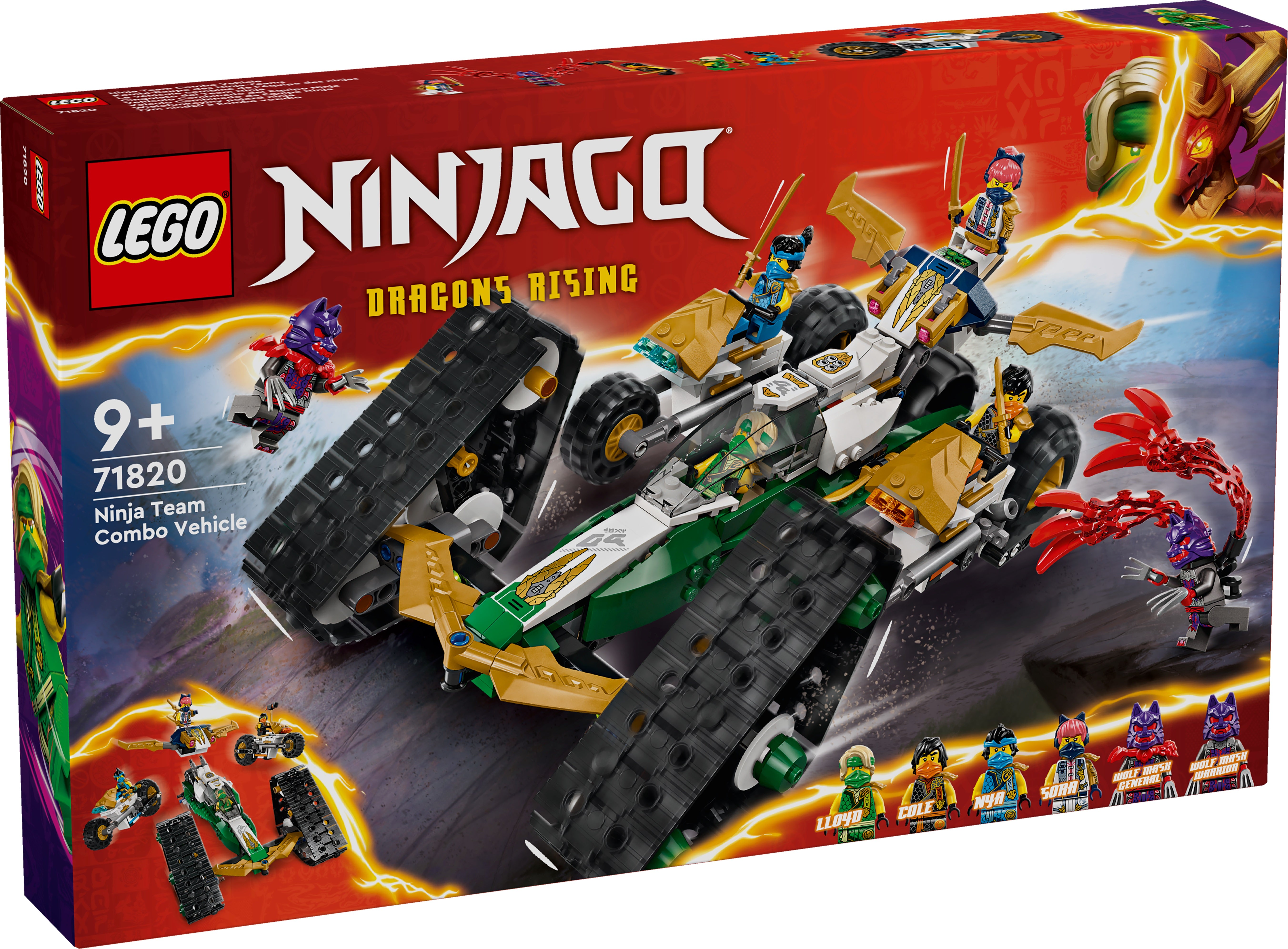 プレーステーション　セット LEGO® - Ninjago - 71820 - Ninja Team Combo Vehicle – brickina.com