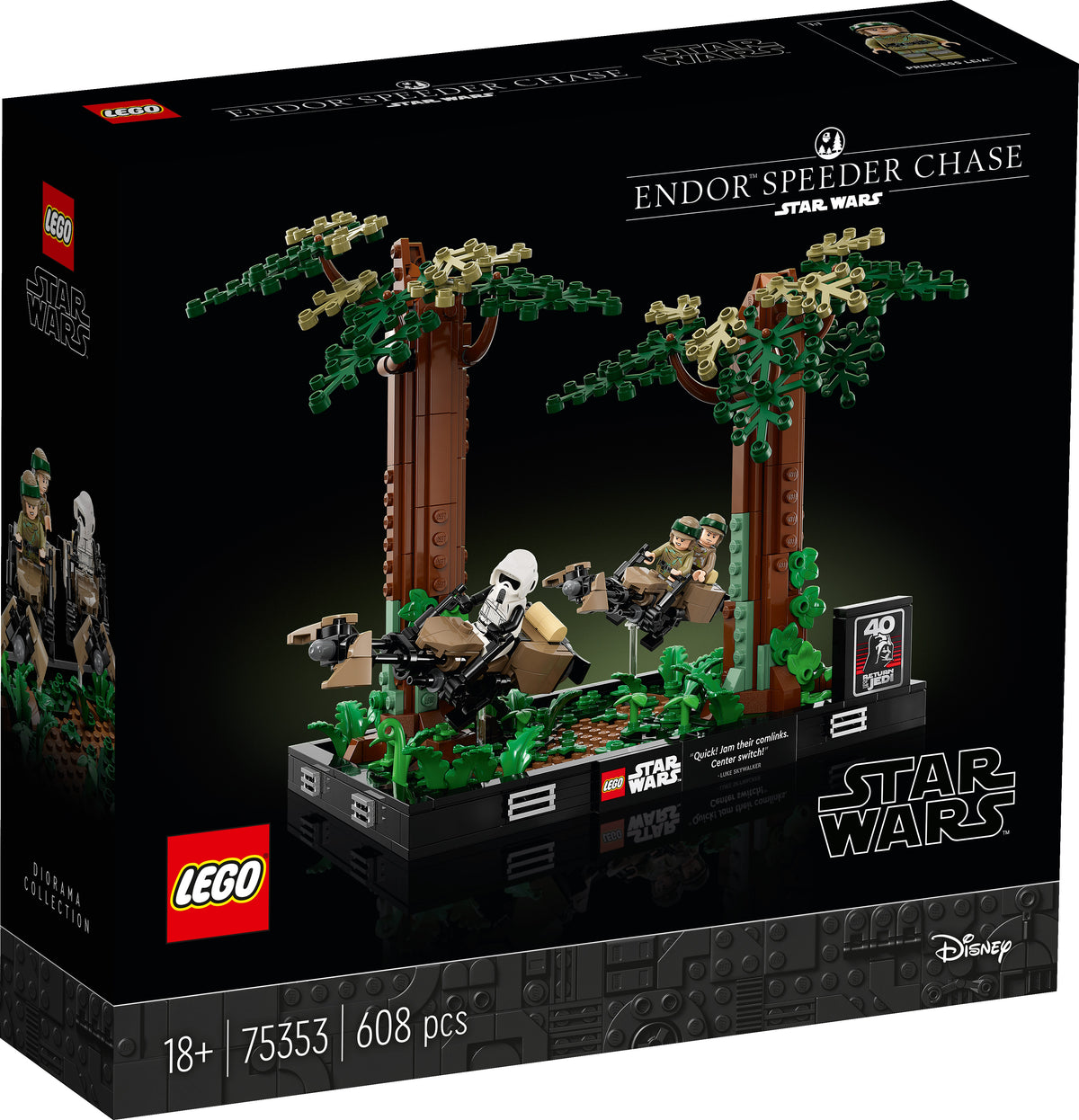 LEGO® - Star Wars - 75353 - Endor™ Speeder Chase Diorama