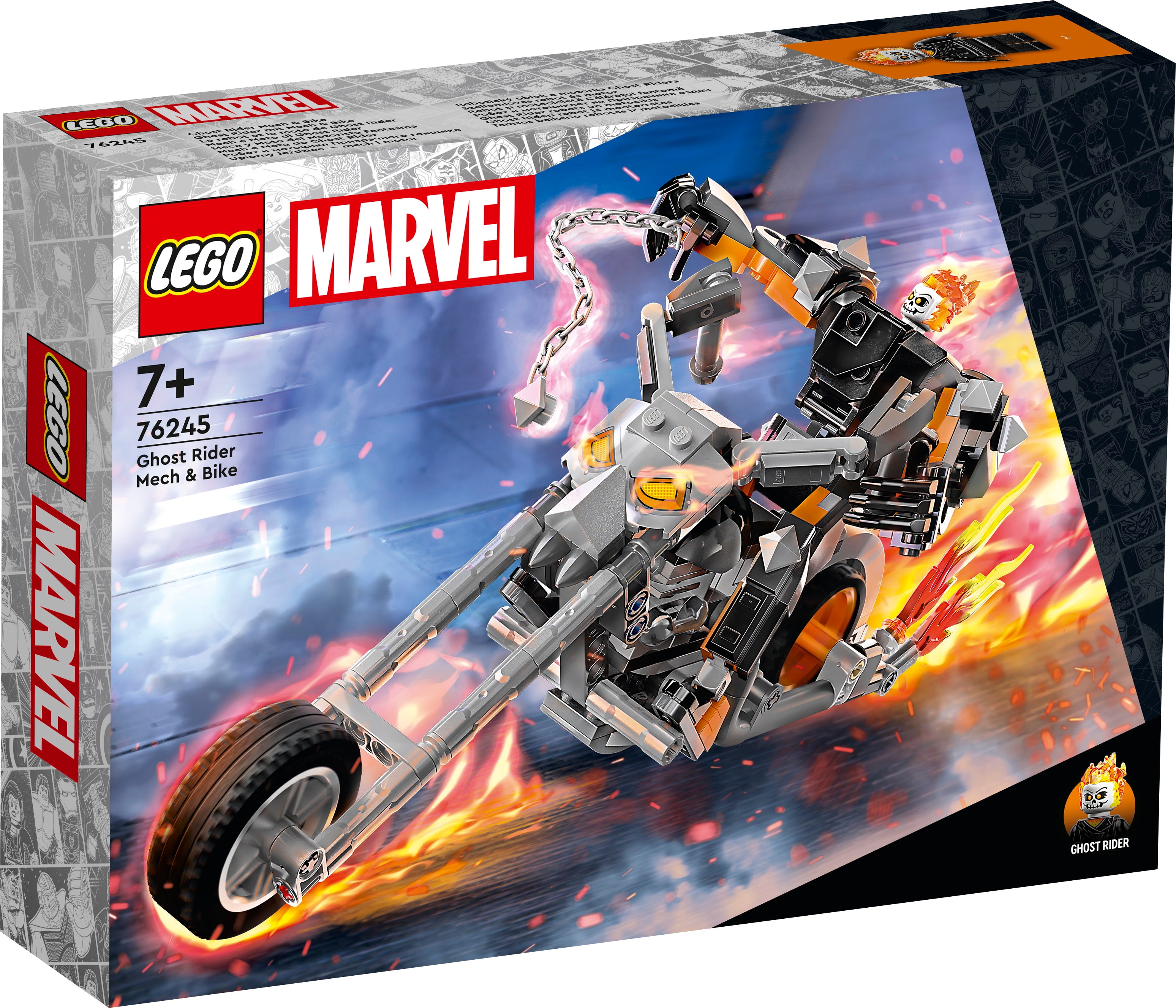 LEGO® - Marvel Super Heroes - 76245 - Ghost Rider mit Mech & Bike