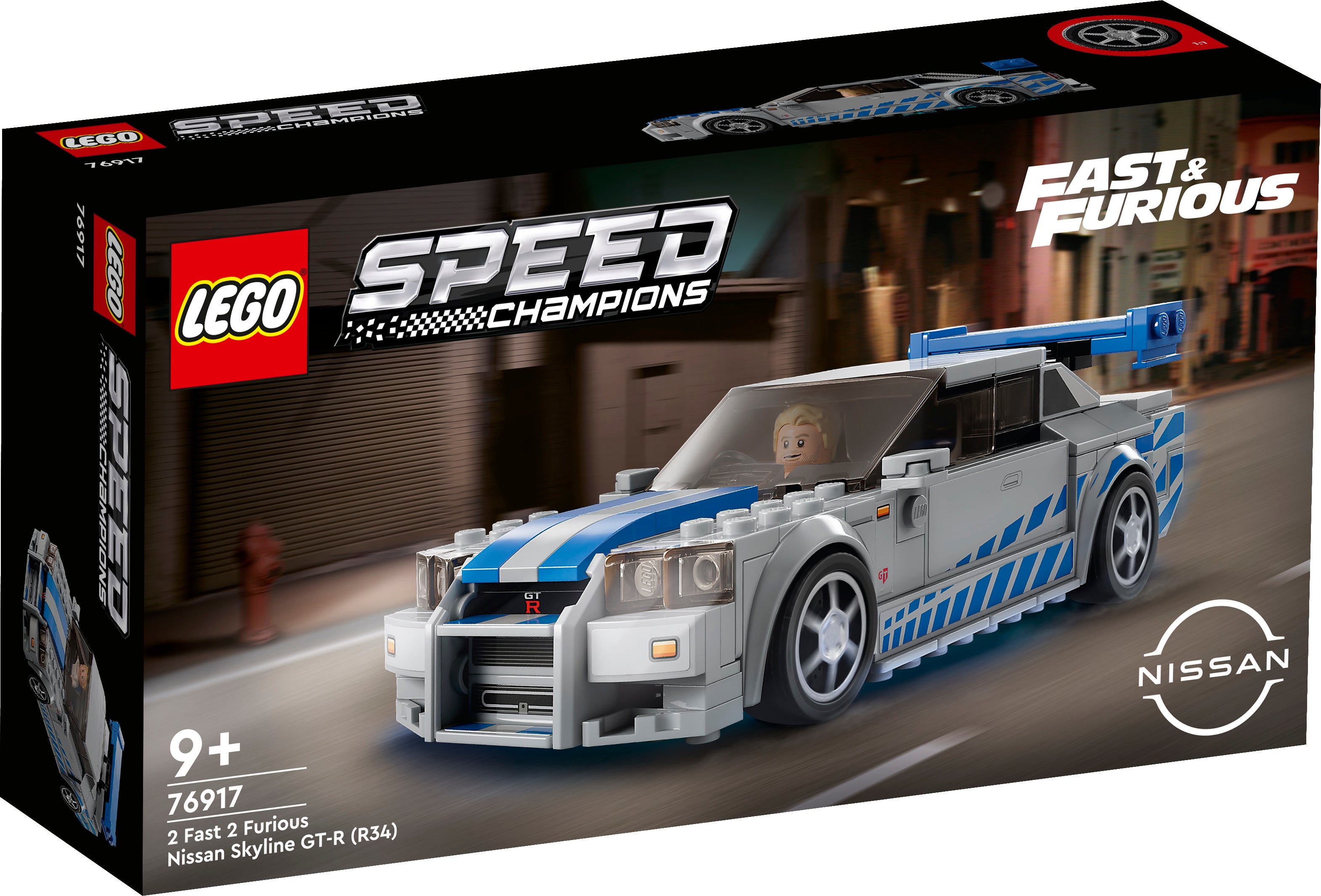 LEGO® - Speed Champions - 76917 - 2 Fast 2 Furious Nissan Skyline GT-R (R34)