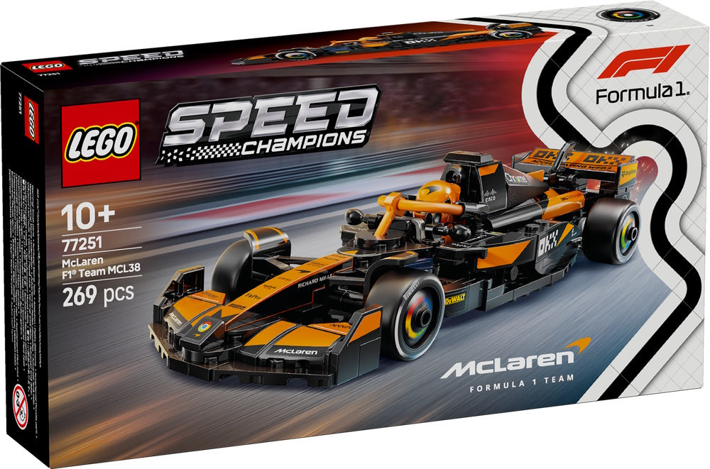 LEGO® - Speed Champions - 77251 - McLaren F1® Team MCL38 Race Car