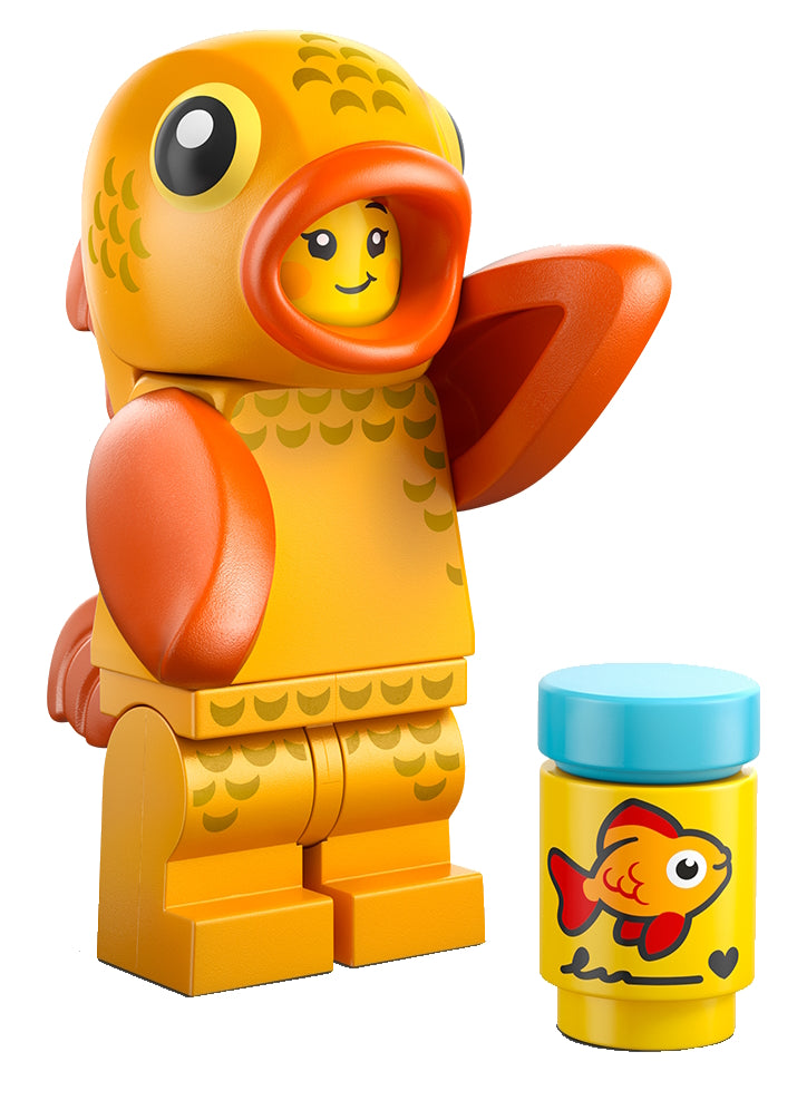 LEGO® - Collectible Minifigures - col28-3 - Goldfish Costume Fan (71051)
