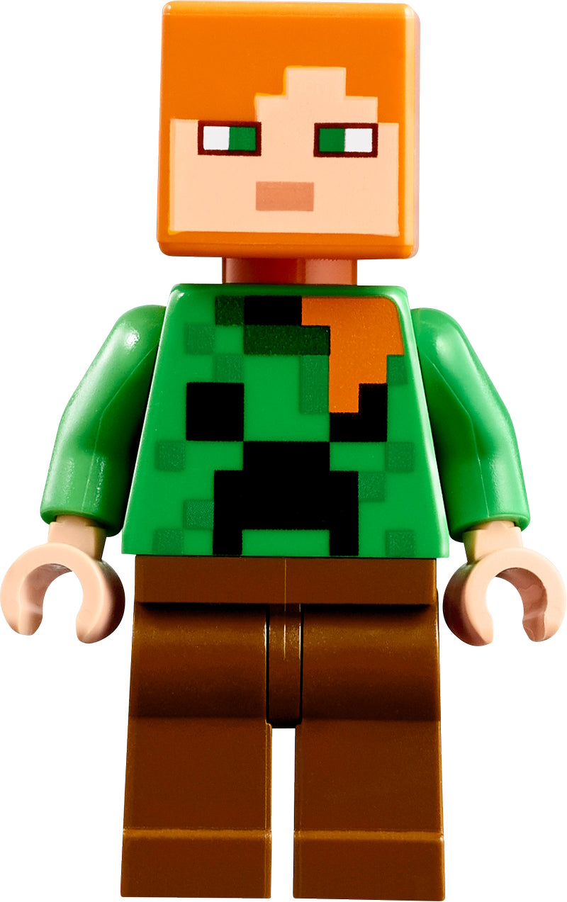 LEGO® - Minecraft - min233 - Alex - Holiday Creeper Sweater (21280)